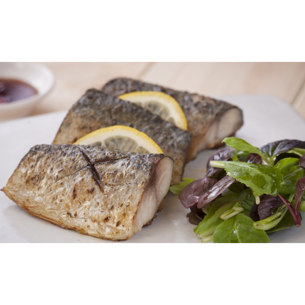 [SEPARATE FREE SHIPPING] Korean Wild Spanish Mackerel (Samchi) Half-Cut Fillets 3kg (24~30 packs per order)
