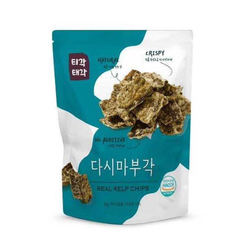 Tigak Tegak Real Kelp Chips 60g x 2 Bags per Order