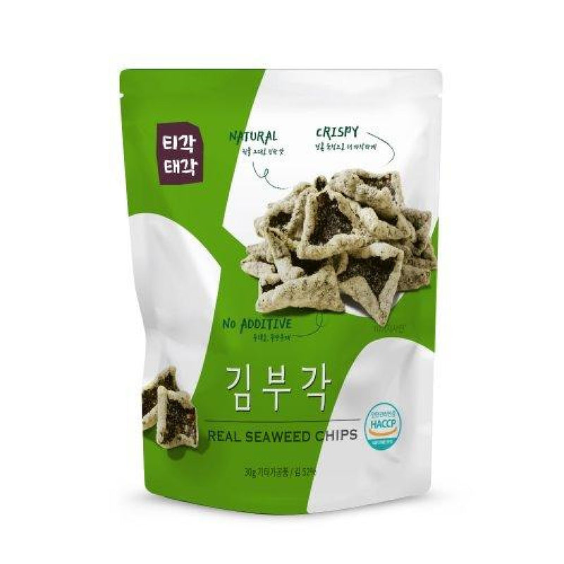 Tigak Tegak Real Seaweed Chips 60g x 2 Bags per Order