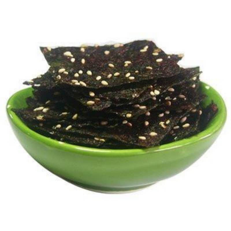 Traditional Red Pepper Paste Seasoned Seaweed (Cheongtae) 6 Bags per Box (24 sheets total)