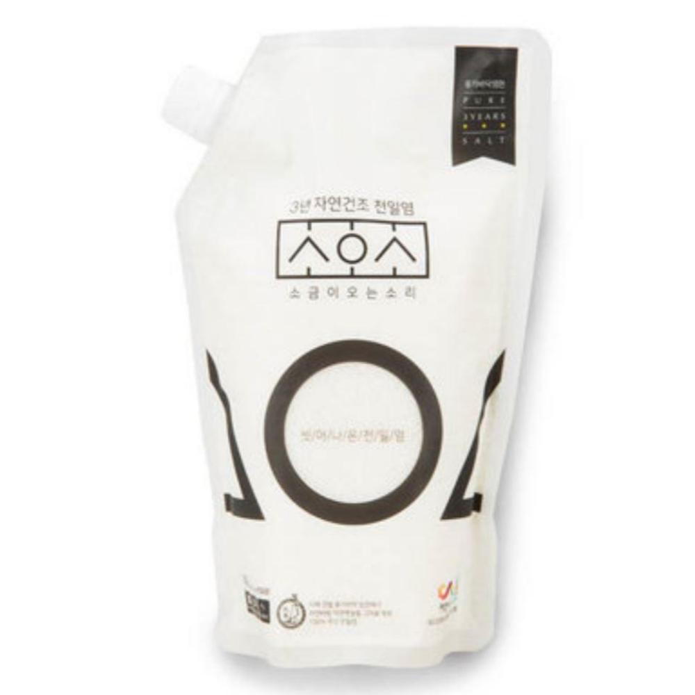 Korean Onggi Sea Salt 700g (Aged 3 Years)