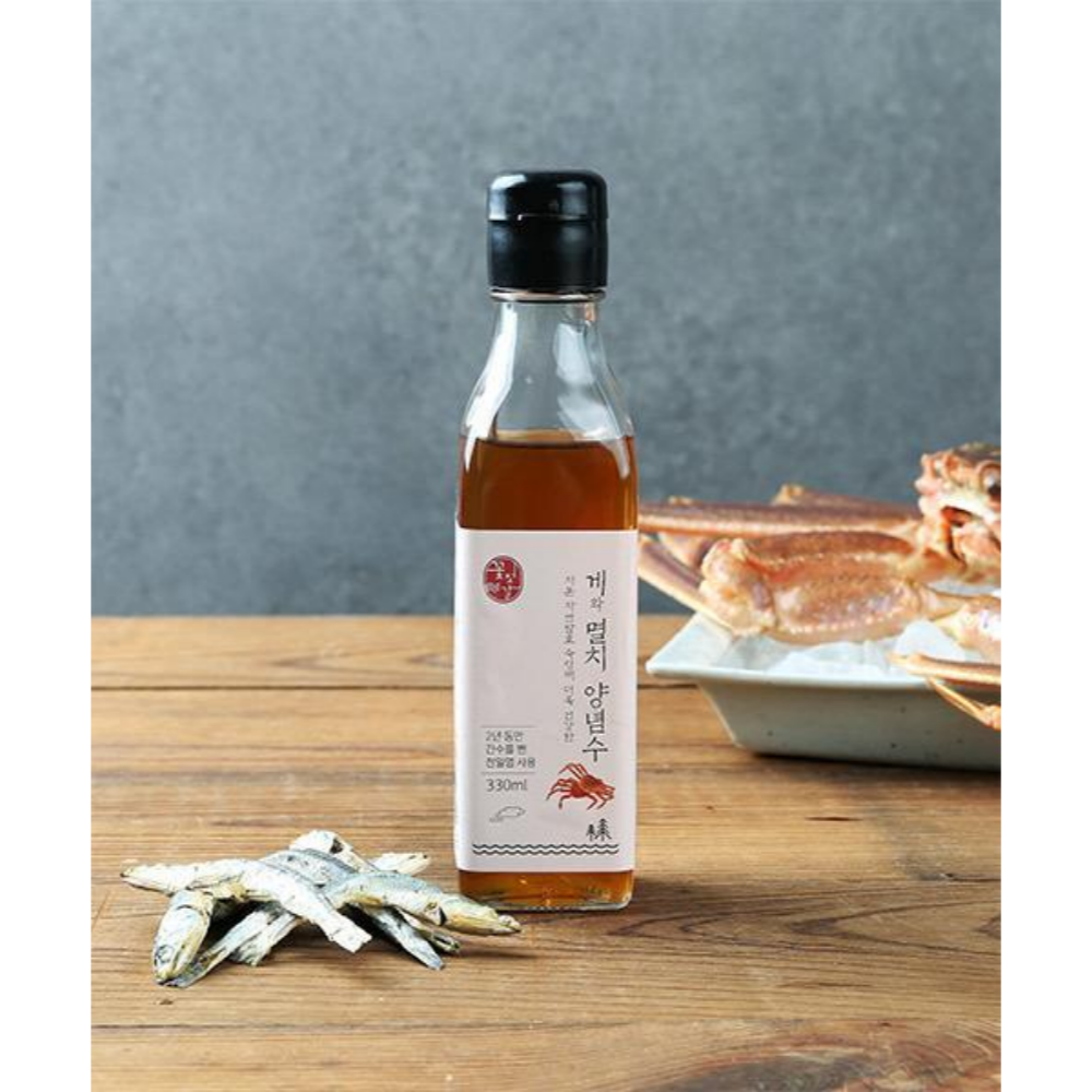 Korean Light Crab and Anchovy Sauce 330ml
