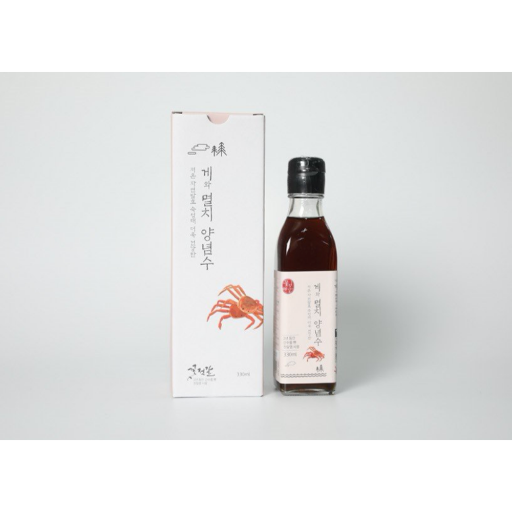 Korean Light Crab and Anchovy Sauce 330ml