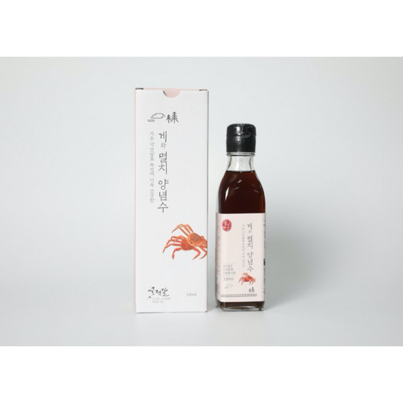 Korean Light Crab and Anchovy Sauce 330ml