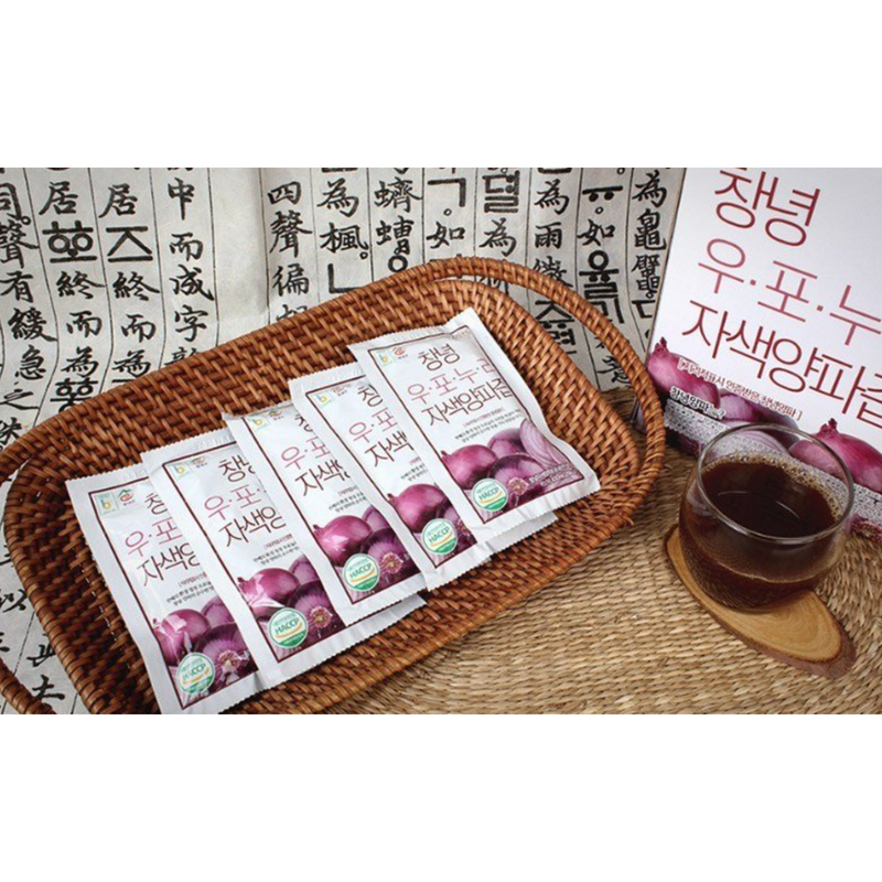 Changnyeong Uponuri Purple Onion Juice 100ml (50 packets)