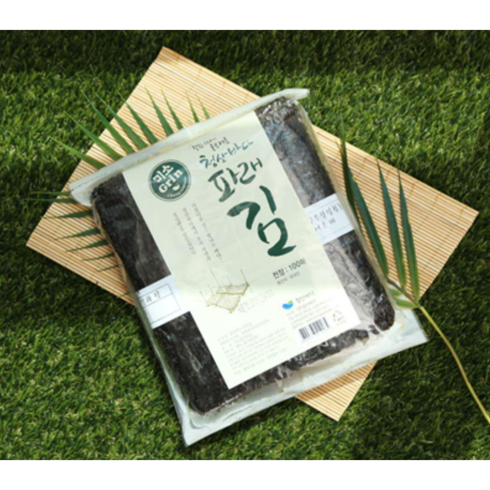 Chungsanbada Roasted Green Laver 50g (50 Sheets)