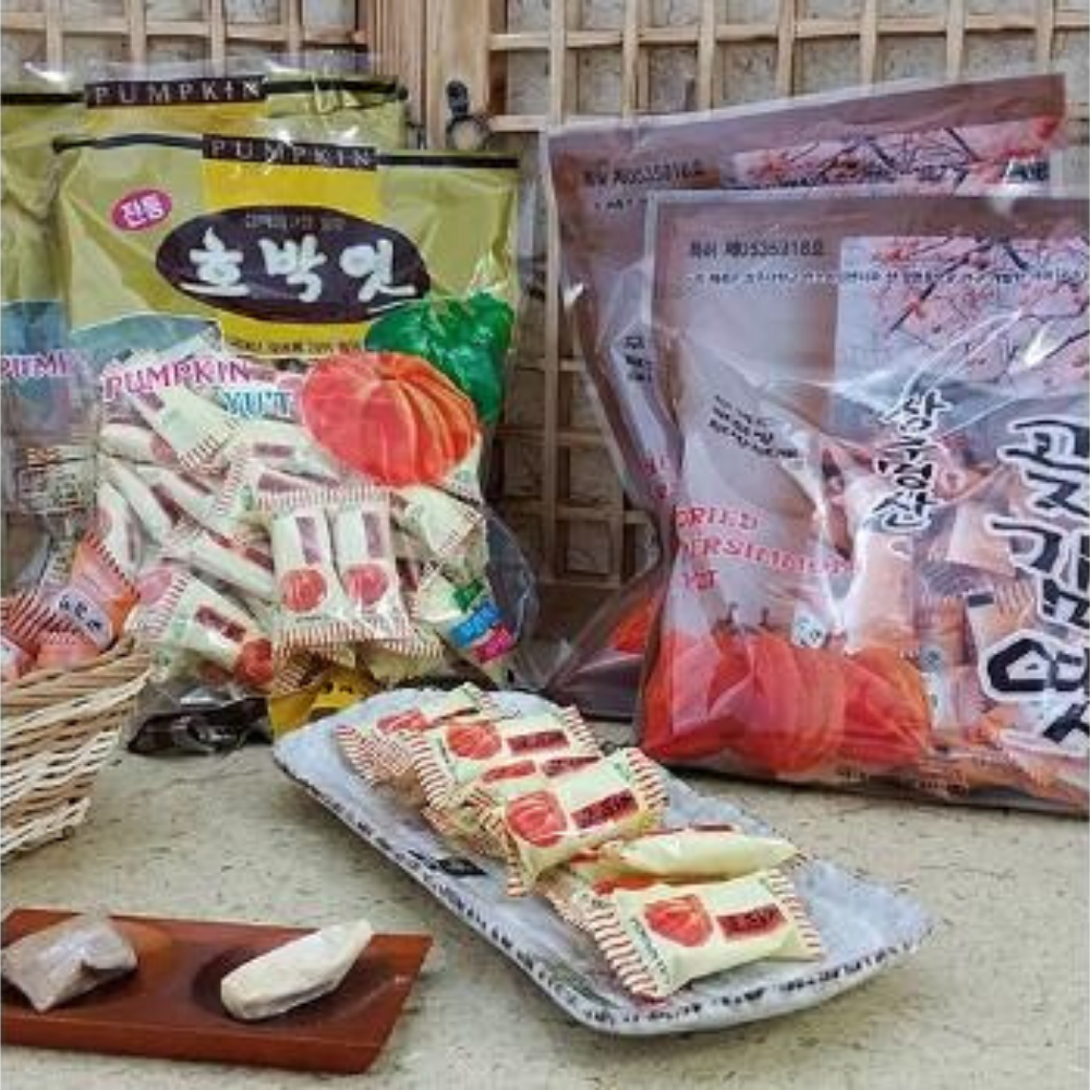 Sangju Dried Persimmon Taffy (Yeot) 400g