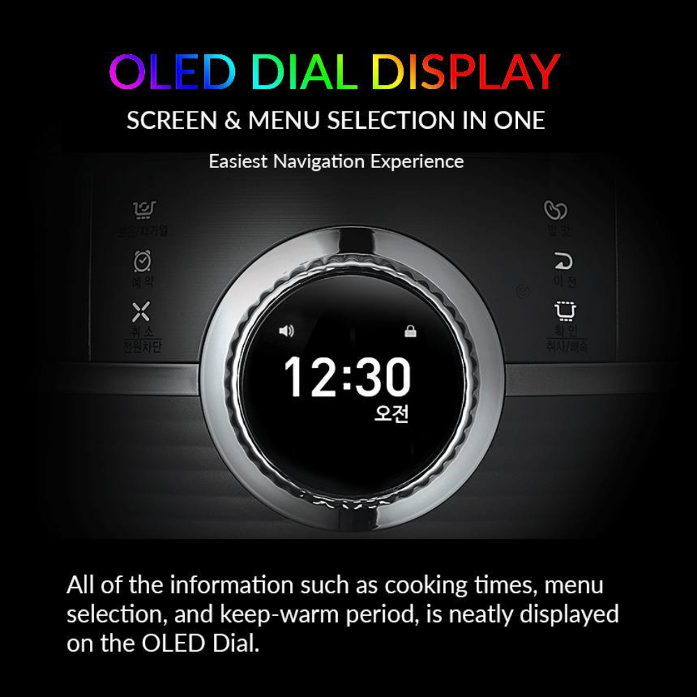 [SEPARATE FREE SHIPPING] Cuchen Rice Cooker CJH-PH1000RCW (10 Cups)