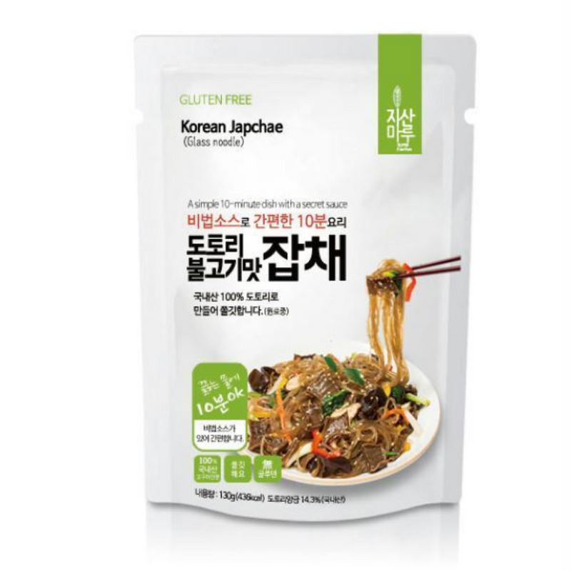 Jirisan Bulgogi Sauce Japchae wtih Acorn Jelly 130g </br>