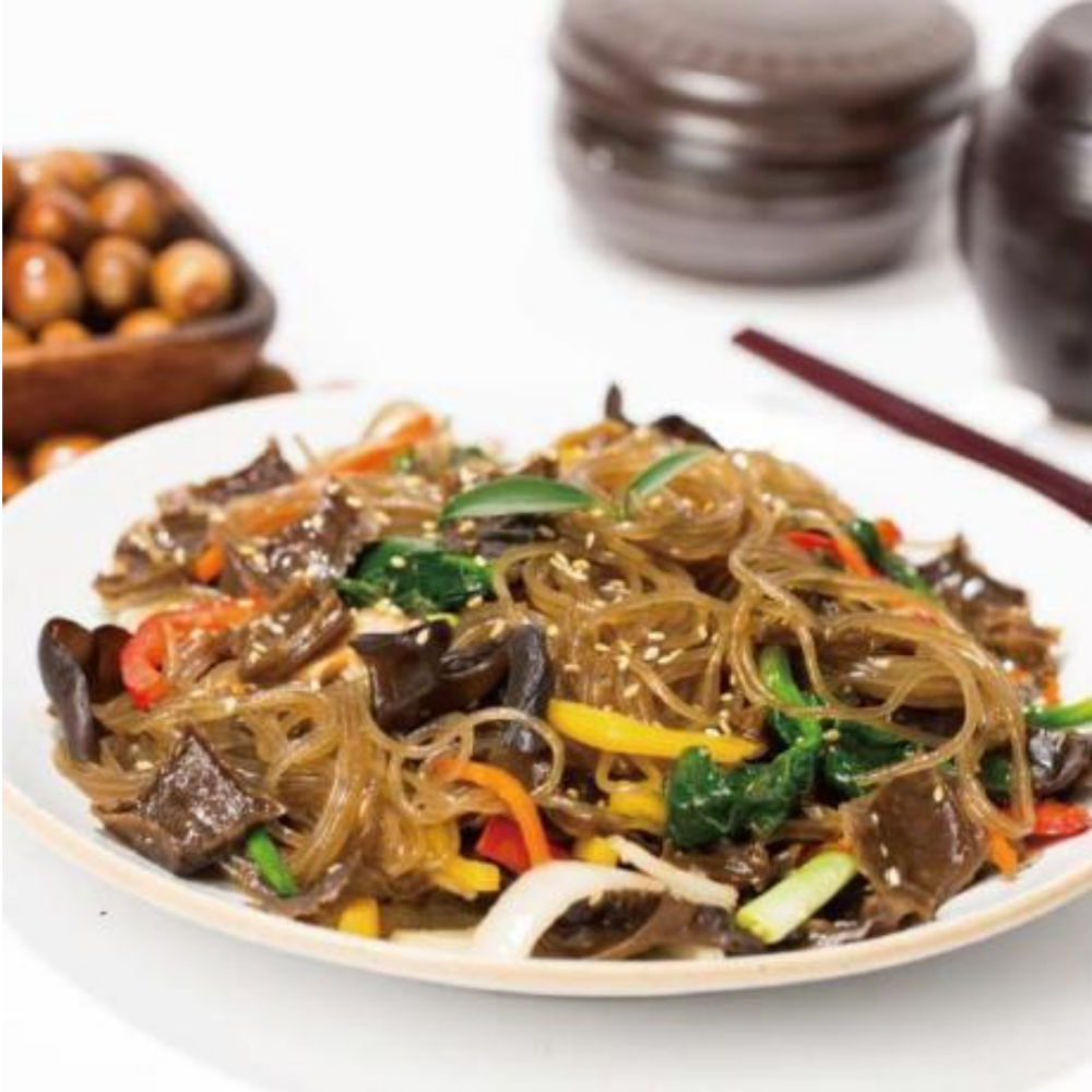 Jirisan Bulgogi Sauce Japchae wtih Acorn Jelly 130g </br>