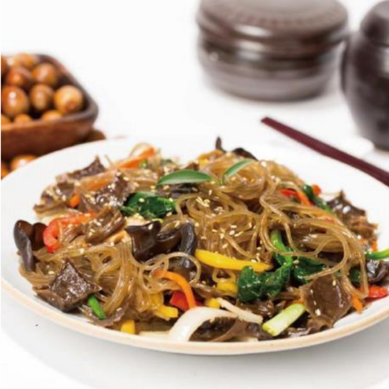 Jirisan Bulgogi Sauce Japchae wtih Acorn Jelly 130g </br>