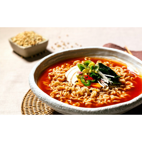 Gangwondo Buckwheat Ramen Multipack 112g x 4 packs per order