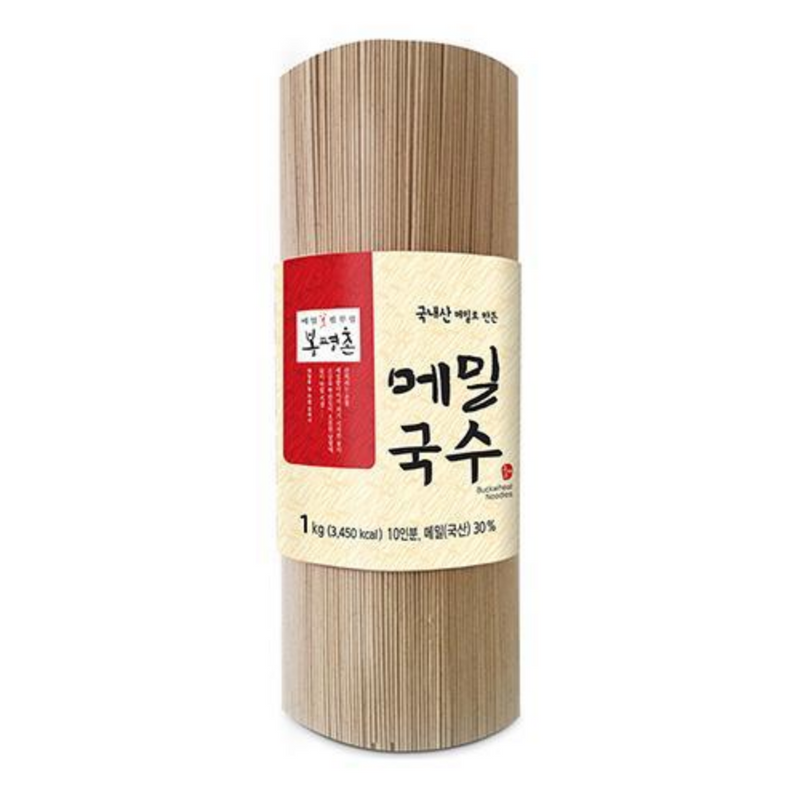 Gangwondo Buckwheat Noodles 1kg (Roll Type)