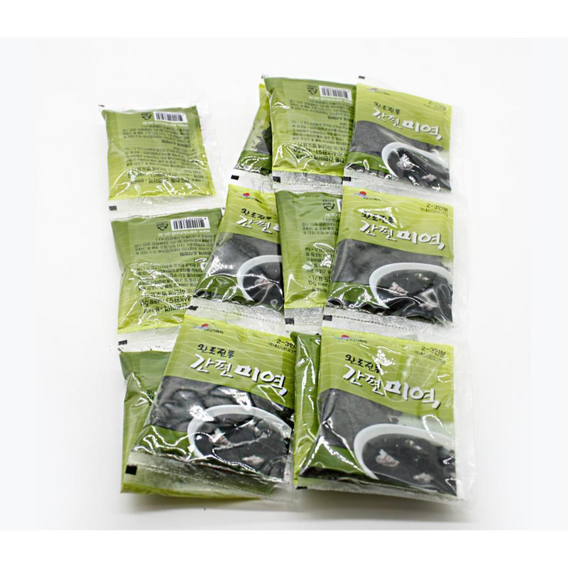 Wando Traditional Pre-Washed Dried Seaweed 5g (12 Packets)