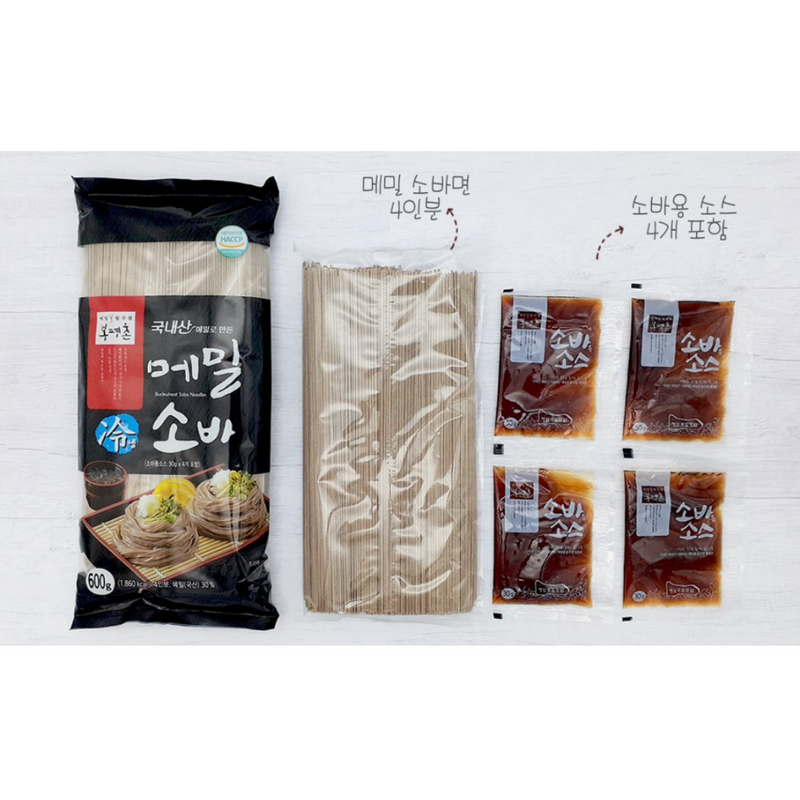 Gangwondo Buckwheat Soba Noodles 600g
