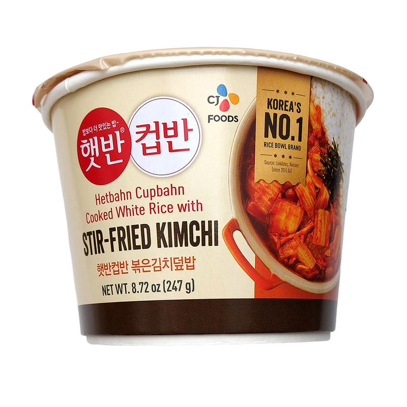 CJ Foods Stir-Fried Kimchi Rice Bowl