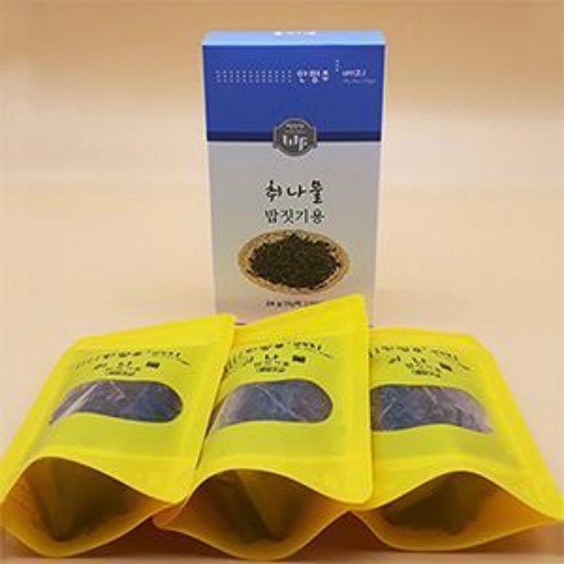 Wellness Farm Dried Aster (Chwinamul) for Rice 8g (3 Packs) </br> EXP.DATE: 04/14/2024