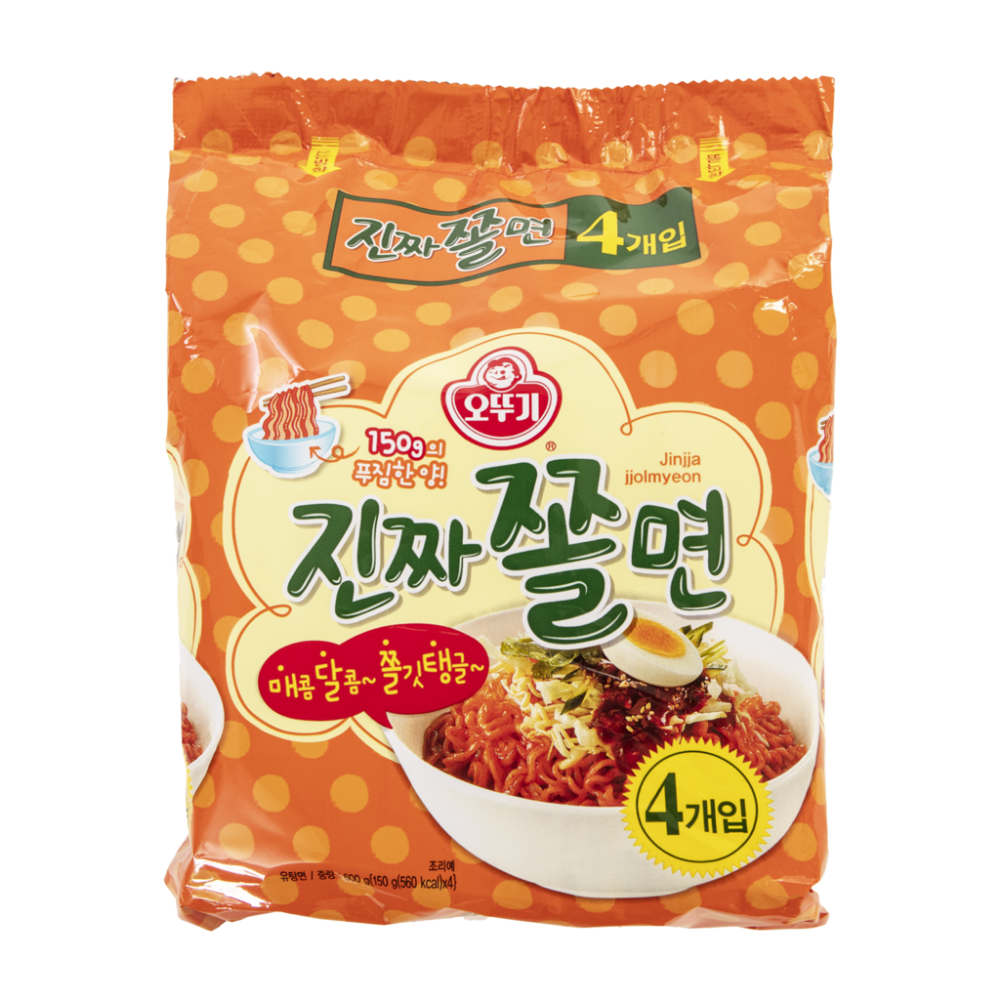 Ottogi Real Sweet and Spicy Noodle (Jjolmyeon)