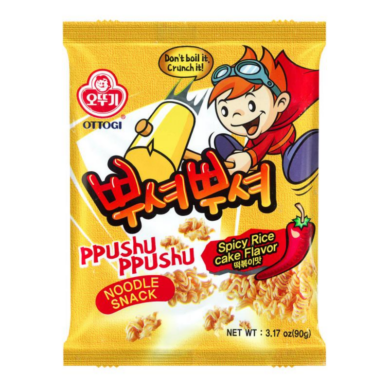 Ottogi Crunchy Noodle Snack (Ppushu Ppushu)