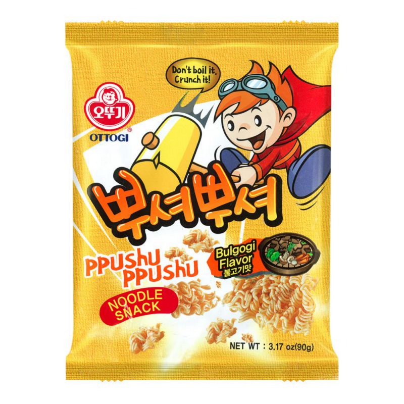 Ottogi Crunchy Noodle Snack (Ppushu Ppushu)