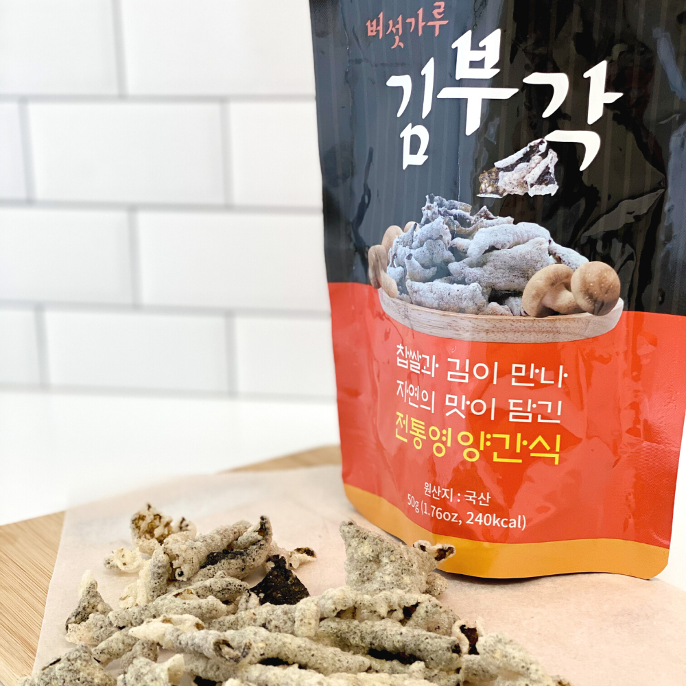 Mushroom Seaweed Snack (50g x 3 Bags)