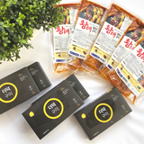 [SEPARATE FREE SHIPPING] Seasoned Korean Bonnet Bellflower Root (130g x 5 Packs) and Seasoned Dried Pollock Set (200g x 5 Packs)