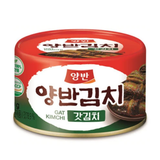 [CLEARANCE SALE] Yangban Canned Leaf Mustard Kimchi 160g (EXP. DATE: 11/26/2021)