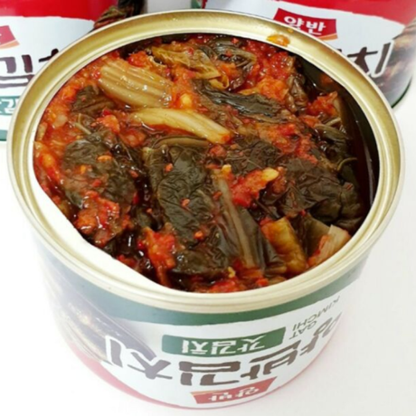[CLEARANCE SALE] Yangban Canned Leaf Mustard Kimchi 160g (EXP. DATE: 11/26/2021)