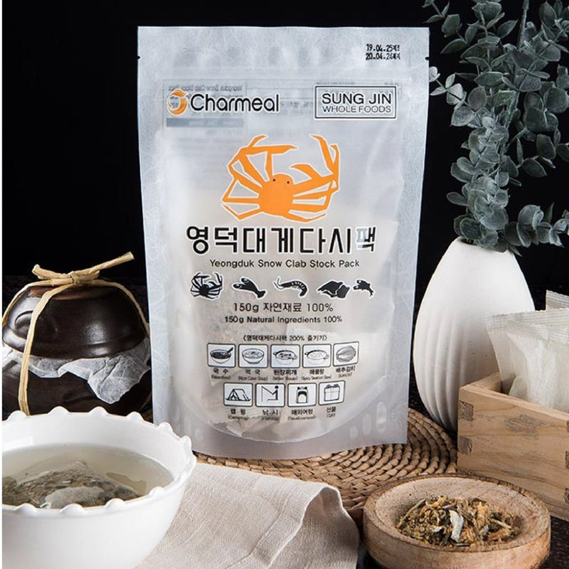 Yeongdeok Snow Crab Dashi Stock Tea Bag 150g (15g x 10 tea bags)