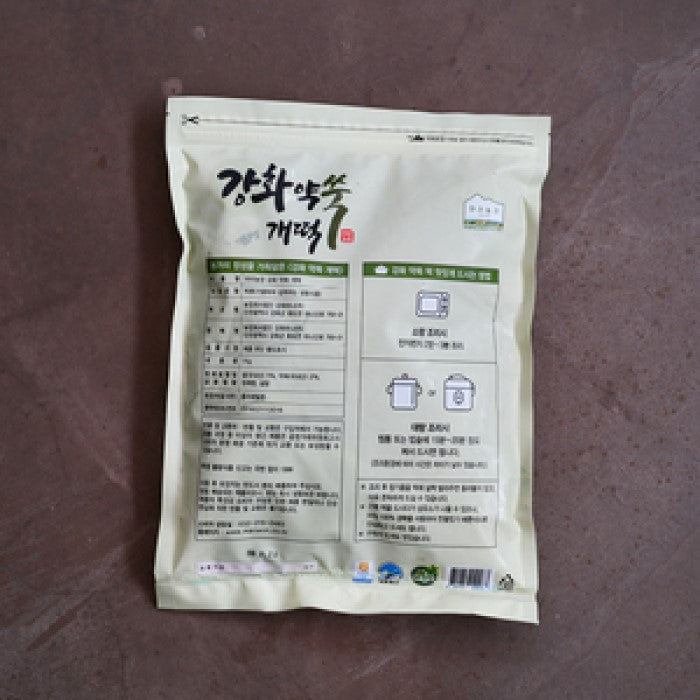 [MILLS EXPRESS] GANGHWA Wormwood Rice cake (Gaetteok) 1kg (EXP.DATE: 10/15/2023)