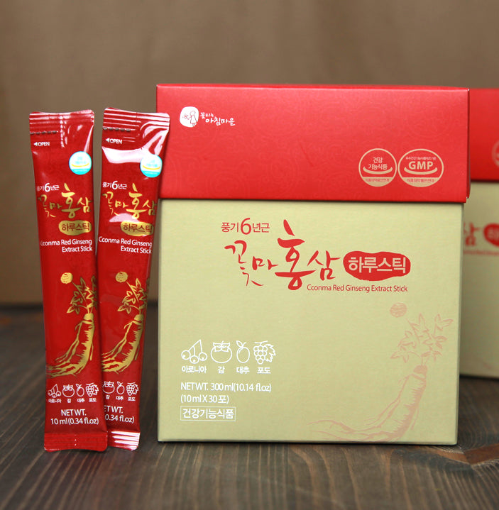 Cconma Red Ginseng Concentrated Extract Stick 10ml (30 Packs per Box)