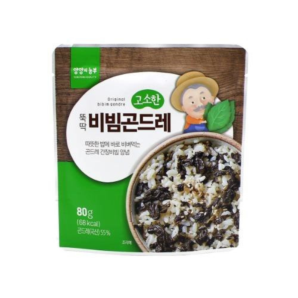 Bibim Gondre (Thistle) Sauce 80g x 4 packets