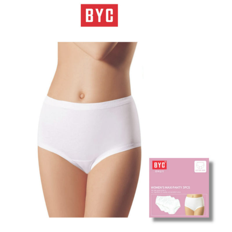BYC Women's Maxi Panty 3PCS