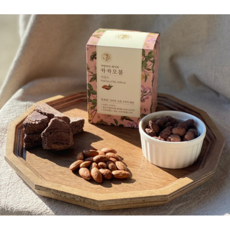 Camilla's Recipe Cacao Balls with Almonds 90g (15g x 6 bags)
