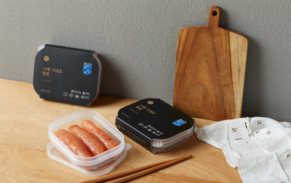 [MILLS EXPRESS] Deokhwa Korean Cod Roe - Traditional Cod Roe (100g)