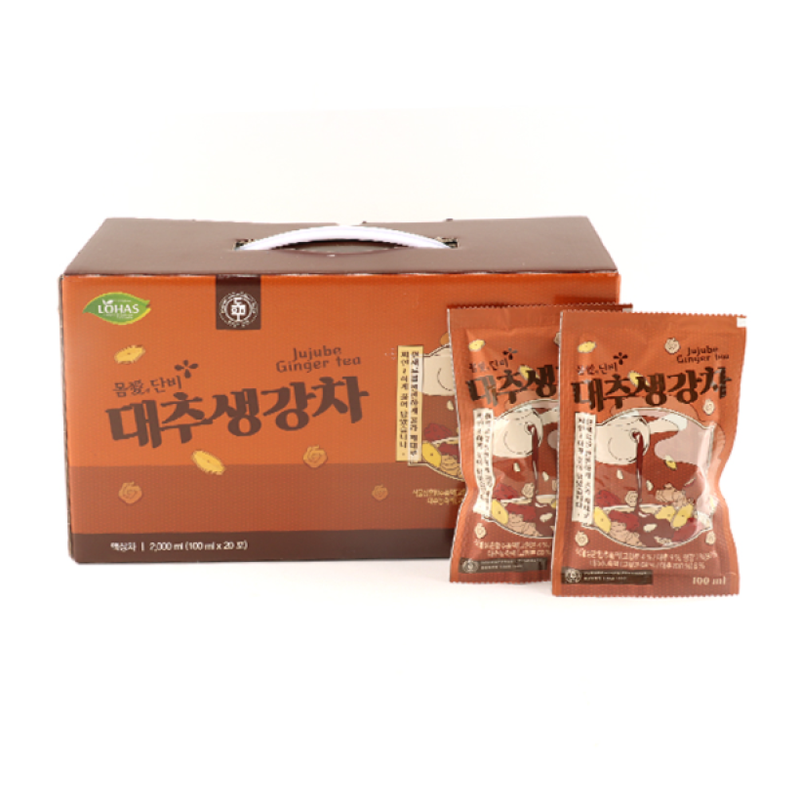 Dongwoodang Jujube Ginger Tea (100ml x 20 packs)