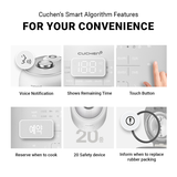 [SEPARATE FREE SHIPPING] Cuchen 121°C IH Pressure Rice Cooker CRT-RPK0670WUS (6Cup)