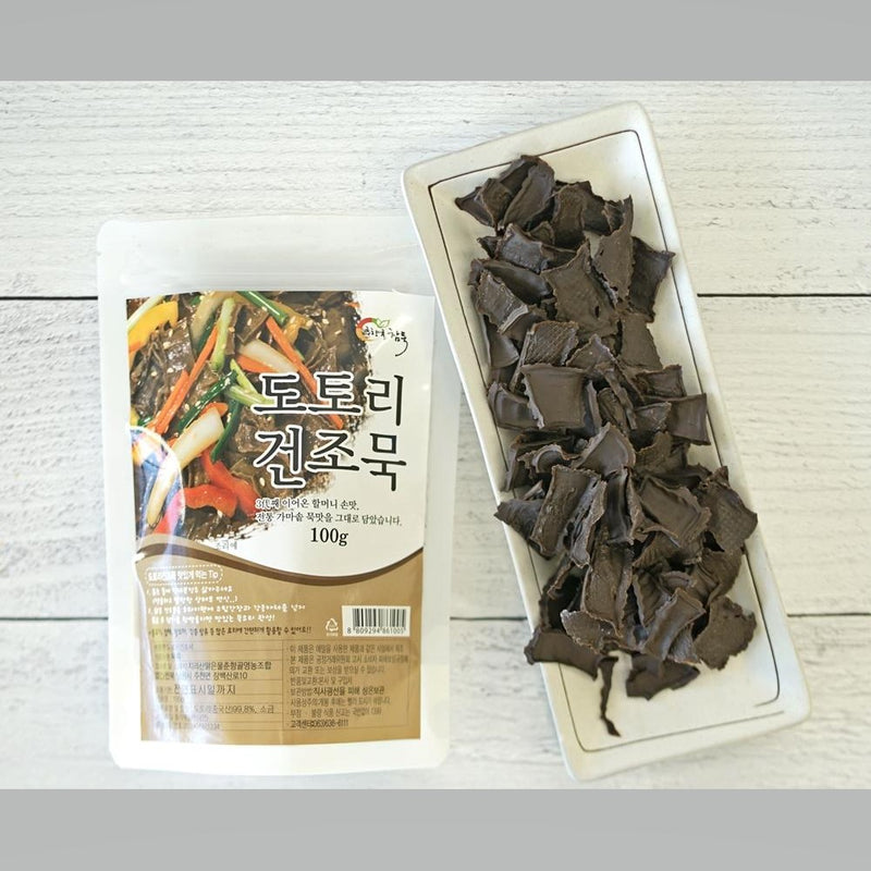 Jirisan Korean Dried Acorn Jelly 100g