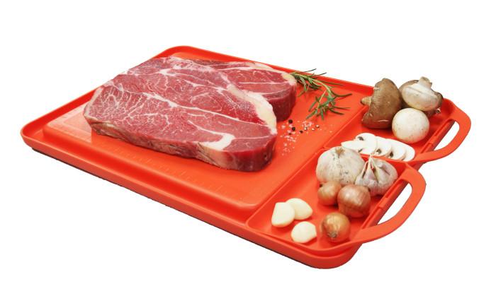 Now offering the JM Green Double Save S-Cutting Board (Gray) at Seoul Mills.