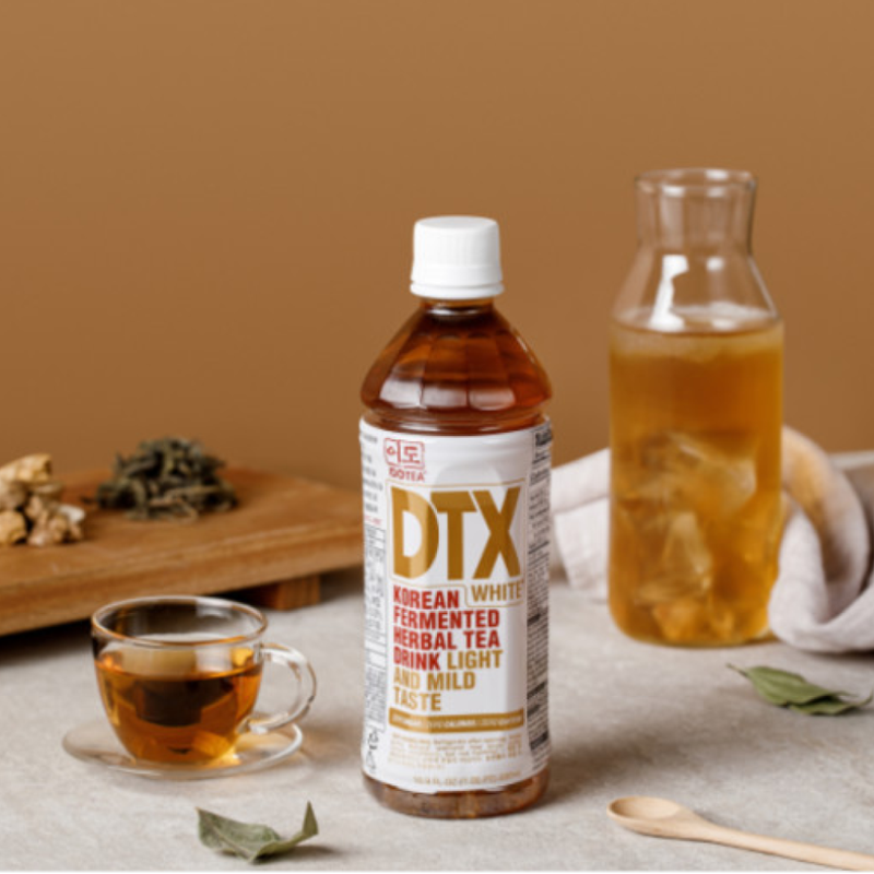 DTX WHITE Korean Fermented Herbal Tea Drink - Western Detox (500ml)