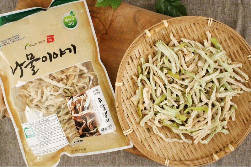 Dried Korean radish is the cornerstone of SeoulMills.