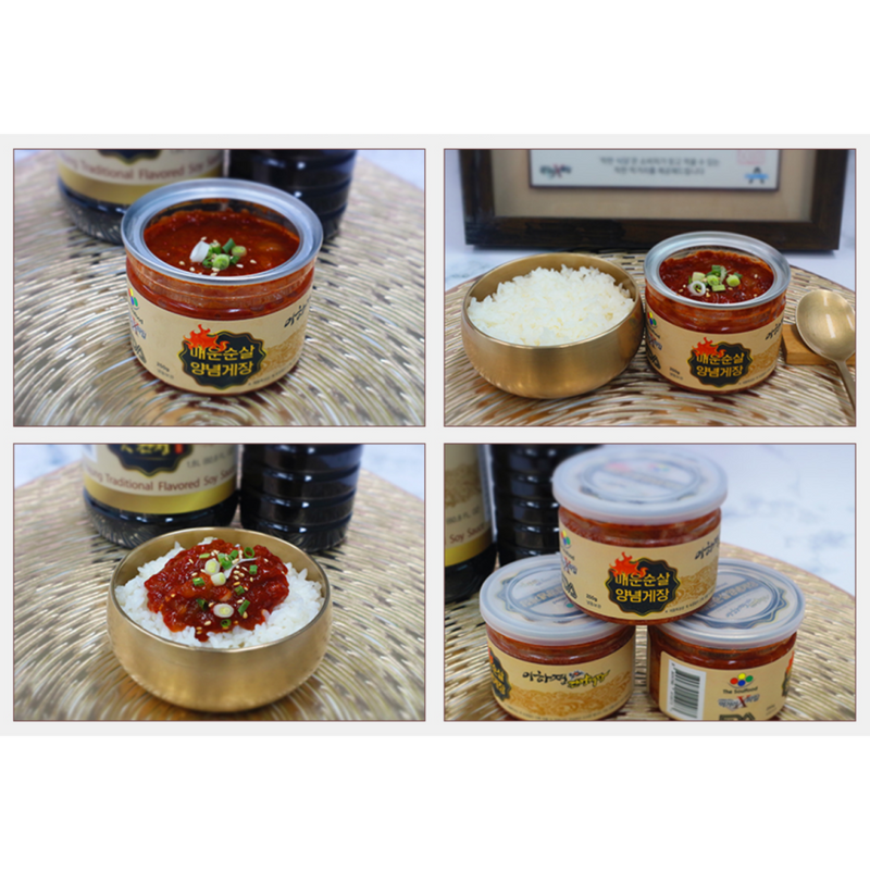 [MILLS EXPRESS] Chef Lee Hajung's Special Marinated Crab Meat (3 Flavor Options)