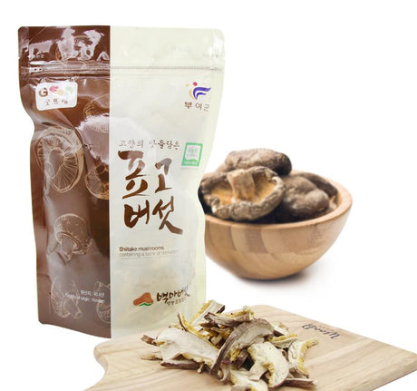 Baekma Shiitake Mushroom Slices 100g