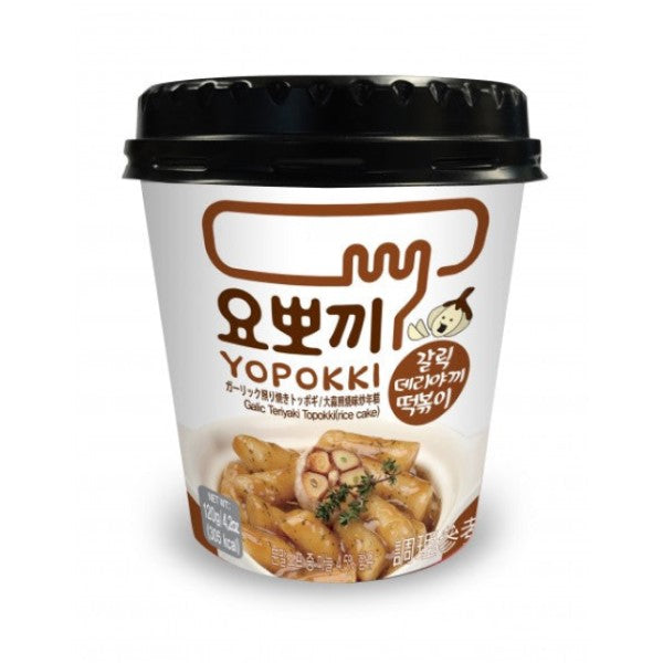 YOPOKKI Garlic Teriyaki Topokki (Rice Cakes) 120g