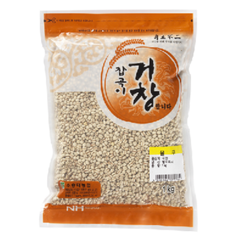 [2020 NEW CROP] Geochang Job's Tears (Yulmu) 1kg