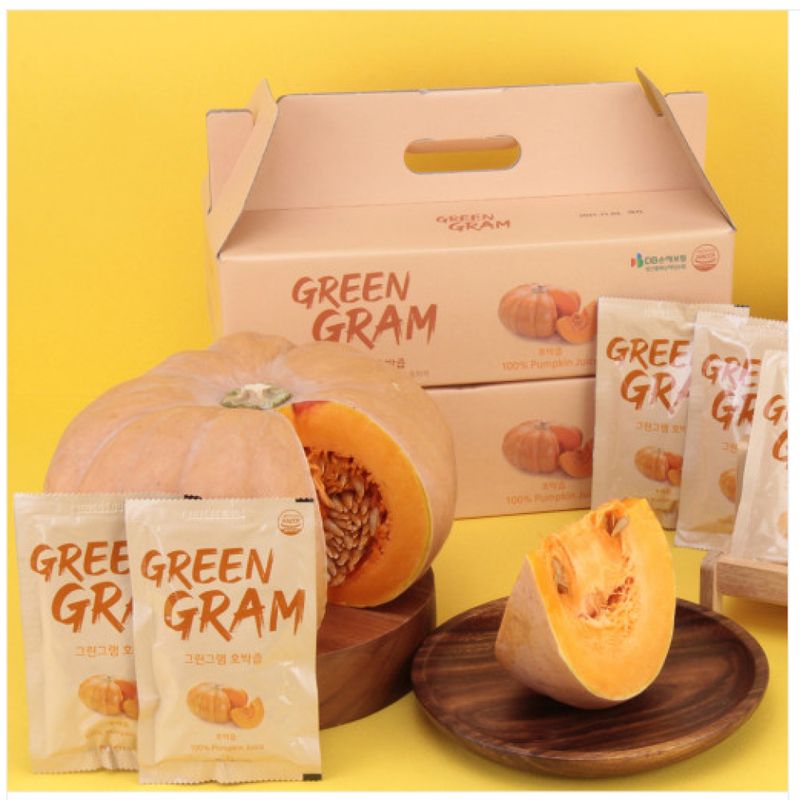 Green Gram Pumpkin Juice 80ml x 30 pouches per box
