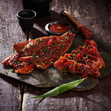 [SEPARATE FREE SHIPPING] YONGDAE-RI Dried Pollocks with Gochujang Sauce (300g x 5 packs) (2 fish in each pack)