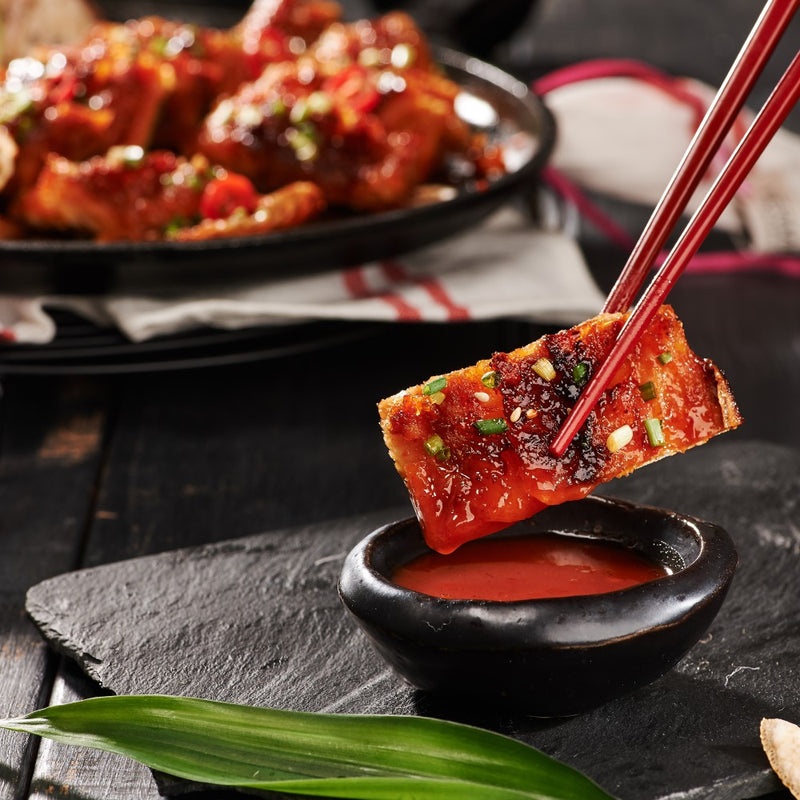 [SEPARATE FREE SHIPPING] YONGDAE-RI Dried Pollocks with Gochujang Sauce (300g x 5 packs) (2 fish in each pack)