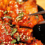 [SEPARATE FREE SHIPPING] YONGDAE-RI Dried Pollocks with Gochujang Sauce (300g x 5 packs) (2 fish in each pack)