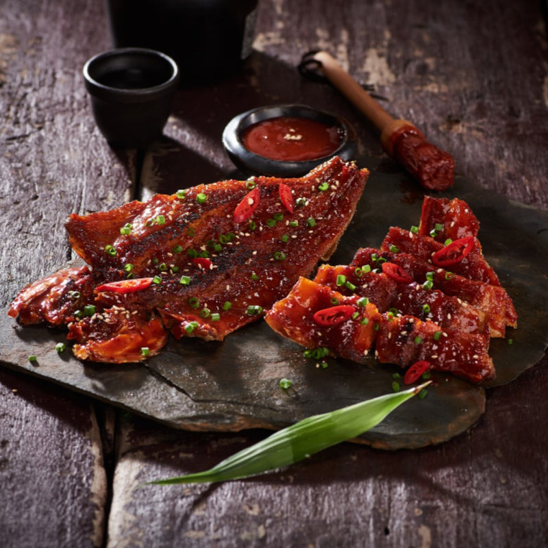 [SEPARATE FREE SHIPPING] YONGDAE-RI Dried Pollocks with Gochujang Sauce (300g x 5 packs) (2 fish in each pack)